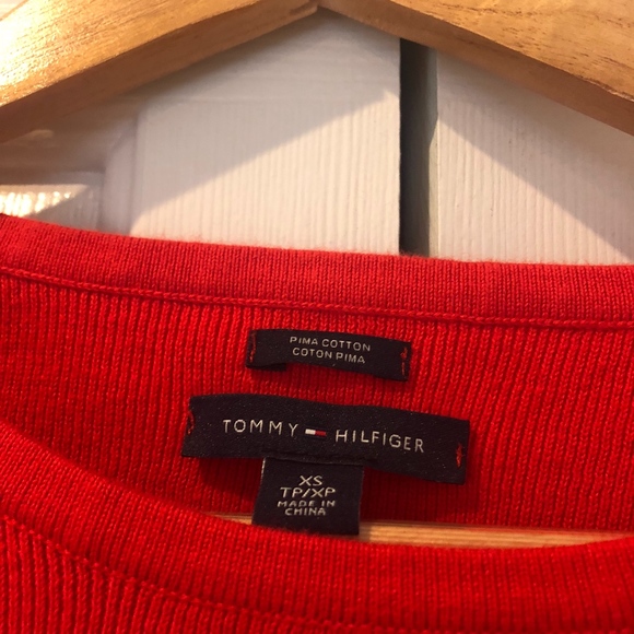 Tommy Hilfiger Striped Crew Neck Sweater - Picture 2 of 2